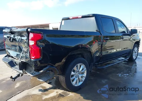 2021 Chevrolet Silverado 1500 2Wd Short Bed Custom из США, поврежденный, VIN 3GCPWBEK6MG201633